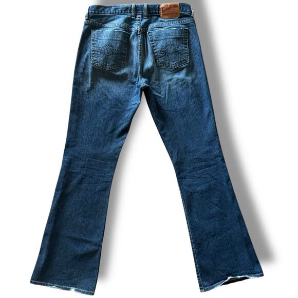 VTG LUCKY Brand Bootcut Sweet Apache Made in USA 10 /30 Reg Inseam - Picture 1 of 16